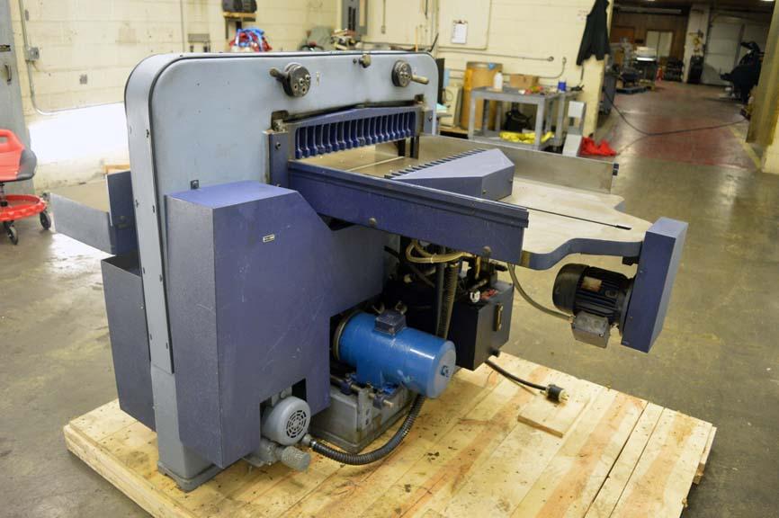 Lot 46 Mandelli Star 100 Powered Paper Cutter Click to See VIDEO! WireBids